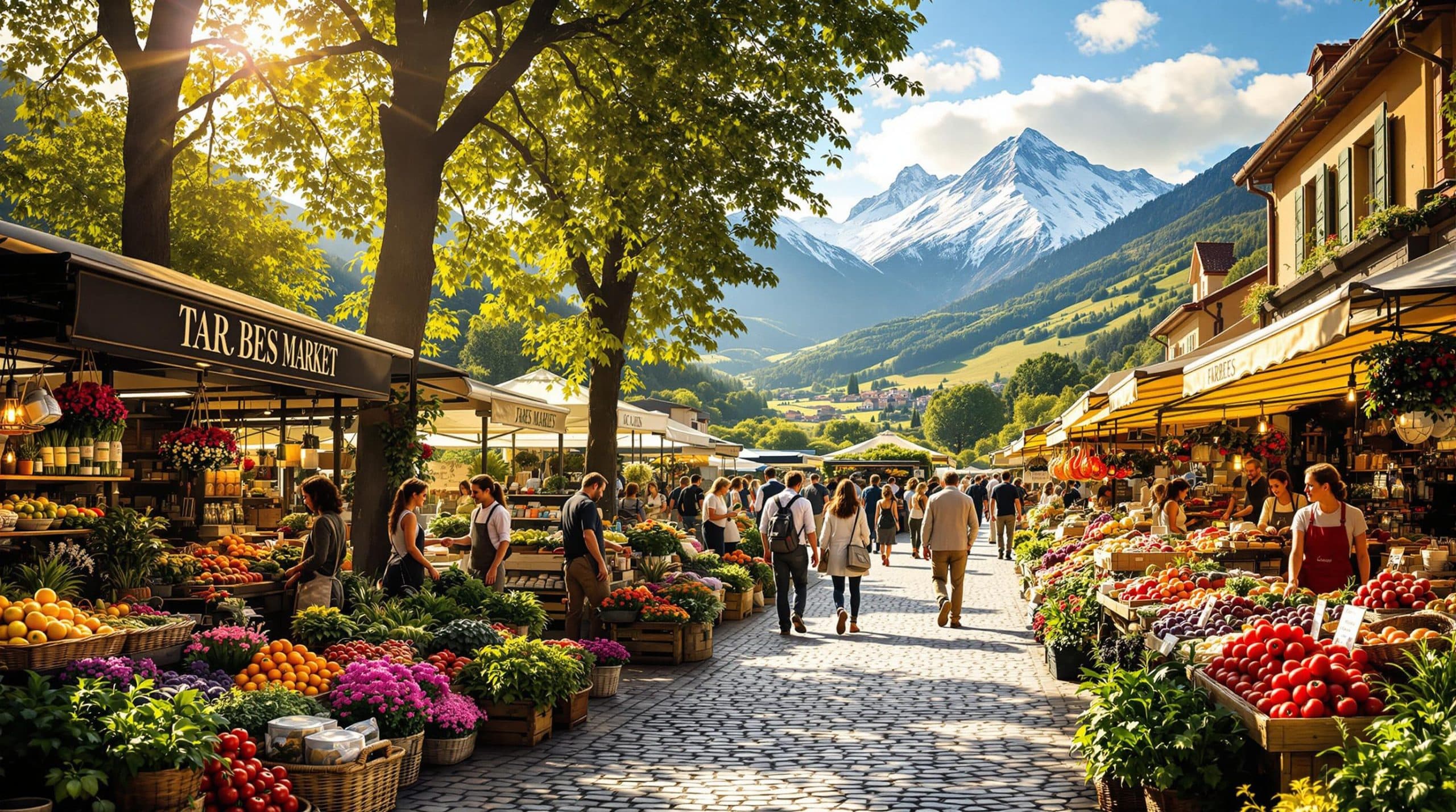 découvrez les marchés et producteurs locaux autour de tarbes ! une expérience authentique pour déguster des produits frais et soutenir l'agriculture régionale. ne manquez pas cette aventure gourmande !