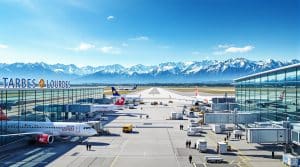 découvrez les compagnies aériennes qui desservent l'aéroport tarbes-lourdes-pyrénées. trouvez les informations sur les vols, les destinations et les services offerts, pour un voyage facilité vers les merveilles des pyrénées.