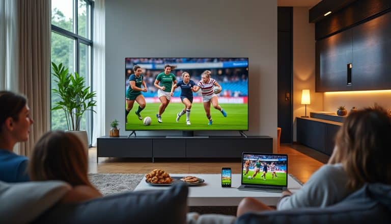 découvrez tous les diffuseurs et les moyens d'accès pour suivre la retransmission de la coupe du monde de rugby féminin en direct.